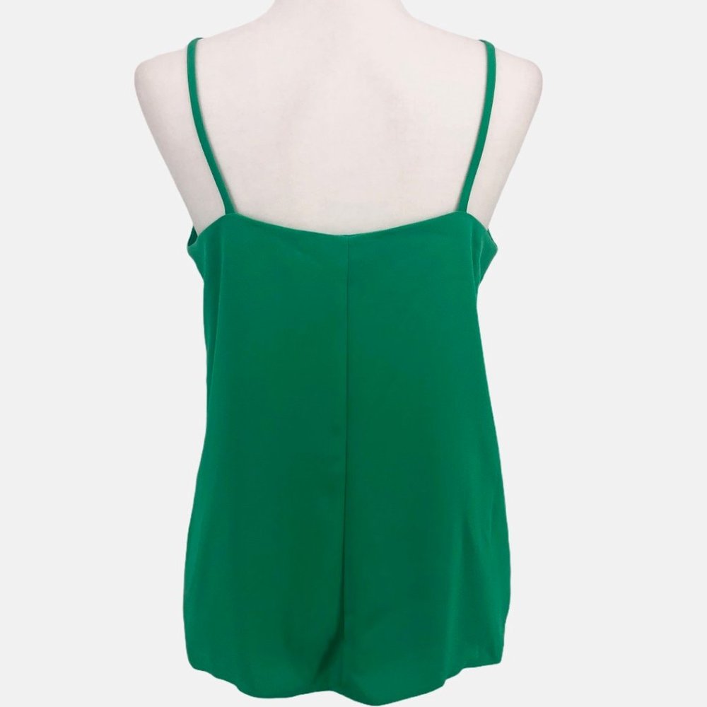 Bar III Sleeveless Draped Ruffle Tank Top - Picture 7 of 13